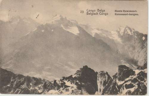 Belgian Congo 1921 10c p/s/p/card with additional 5c & 15c from Kambove to SA