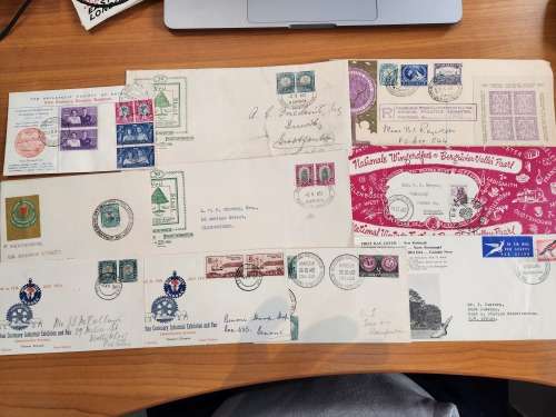 South Africa 1940/60s Exhibition special covers lot with special cancellations