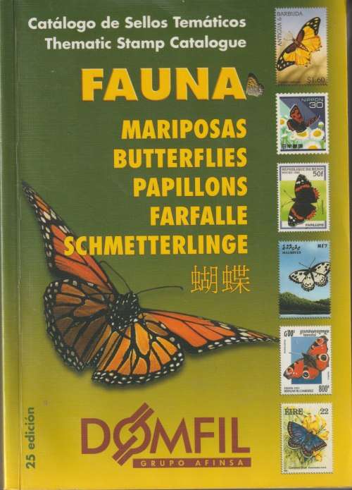 Domfil Butterflies specialised colour catalogue