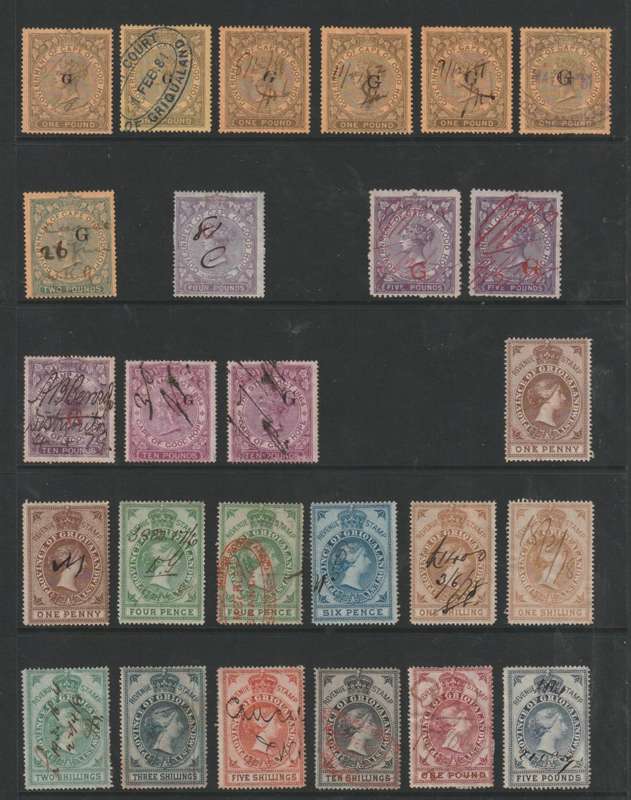 Griqualand West Revenue collection - outstanding lot in fine condition