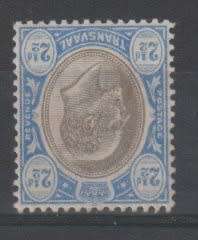 Transvaal 1902 KEVII 2 half d inverted watermark very fine mint