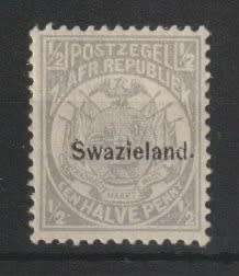 Swaziland 1894 Official Gov Reprints with stop 1/2d very fine mint. very scarce