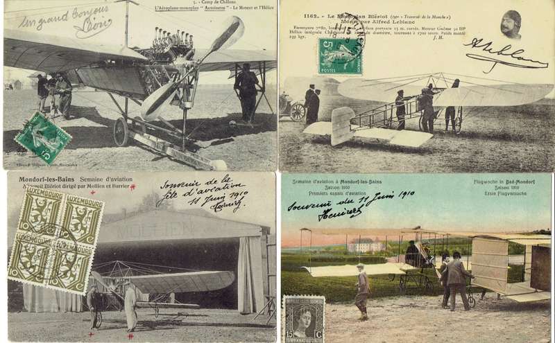 France 1910/19 Special First Flight Cards including signed, scarce, very fine