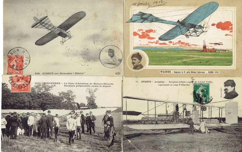 France 1910/19 Special First Flight Cards including signed, scarce, very fine