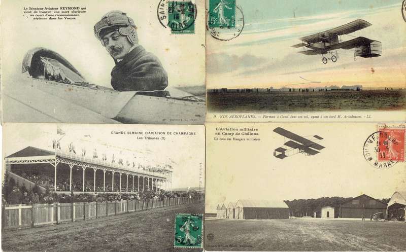 France 1910/19 Special First Flight Cards including signed, scarce, very fine