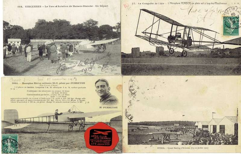 France 1910/19 Special First Flight Cards including signed, scarce, very fine