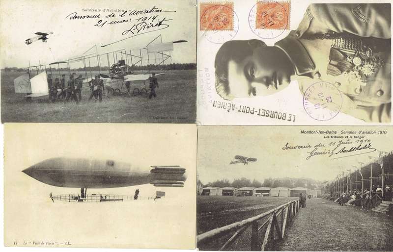 France 1910/19 Special First Flight Cards including signed, scarce, very fine