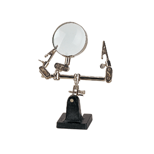 Magnifier helping hand stand