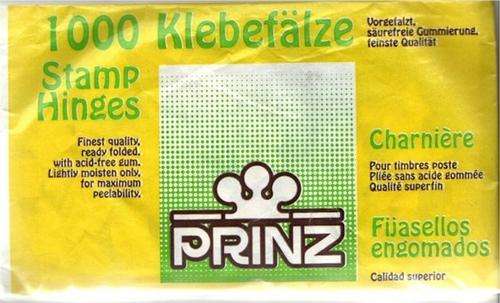 PRINZ HINGES PRE-FOLDED 1000 PIECES