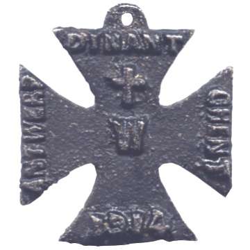 1914 German Luthern Battle Cross (Original).