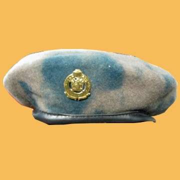 S.A. Railway Police First Type Beret with Badge.