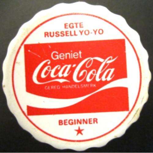 Coca Cola - "BEGINNER" -  Bilingual South African Russell Yo-Yo (Scarce).