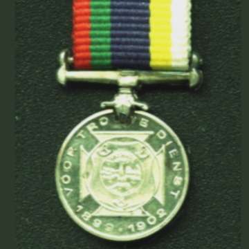 Dekoratief Vir Getroue Dienste Miniature Medal.