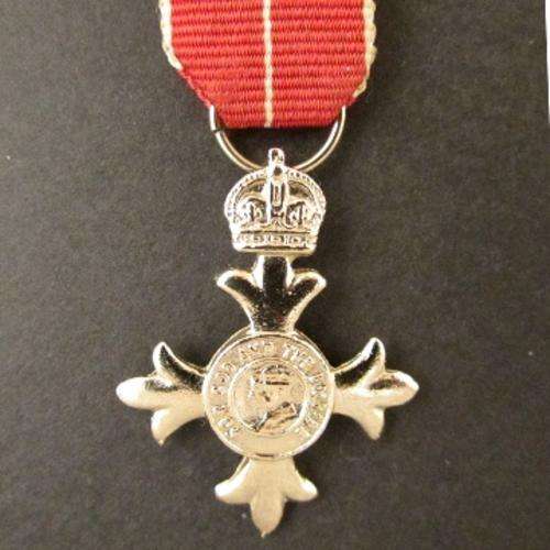 The Most Excellent O.B.E. (Military Miniature) Medal.