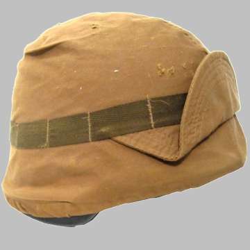 Kevler Helmet - Bush War Period - Nutria Cover.
