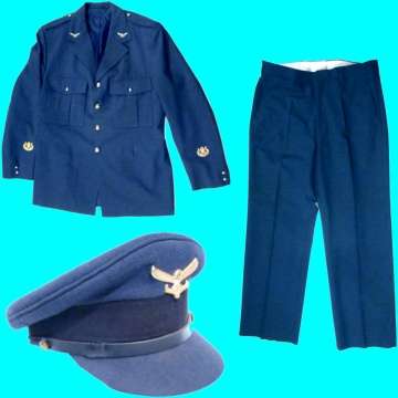 S.A.A..F - First Class Sargent Major - Step-out Uniform.