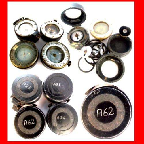 Rhodesian and S.A. Police Compasses used during the Rhodesian War.