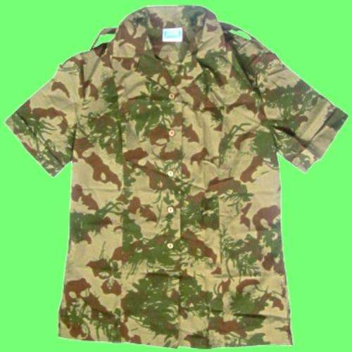 Early Old S.A. Police Koevoet Short Sleeve Shirt - Small - Size 87.