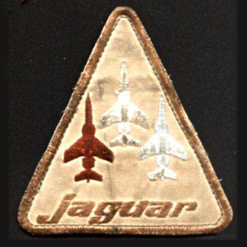 Original R.A.F. Jaguar Aircraft Fighter Pilot Sew-on Patch - Velcro Backing (Stick-on).