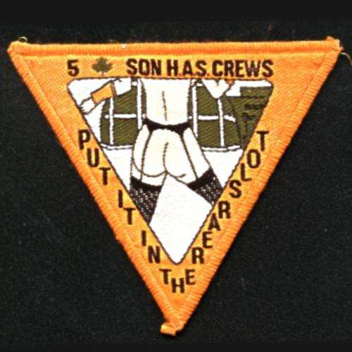 Very Scarce R.A.F. Sew-om Patch - (See patch for details).