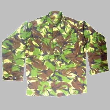British Special Air Services and Combat Forces Light Weight Camo Jacket - Large.