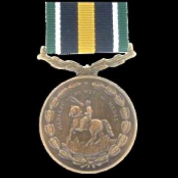 Boer War Gen.De Wet Medal Full Size with Short Ribbon for Commando Members - Border War Period.