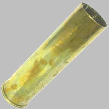 First World War 76mm (3 inch) Brass Canon Shell Casing - Dated 1916.