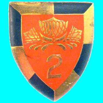 2 Special Services Battalion Metal Shoulder Flash.