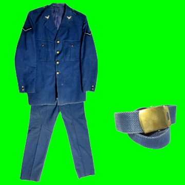 S.A.A.F. Lance Corporalâs Full Blues Step-out Outfit â Size Medium.