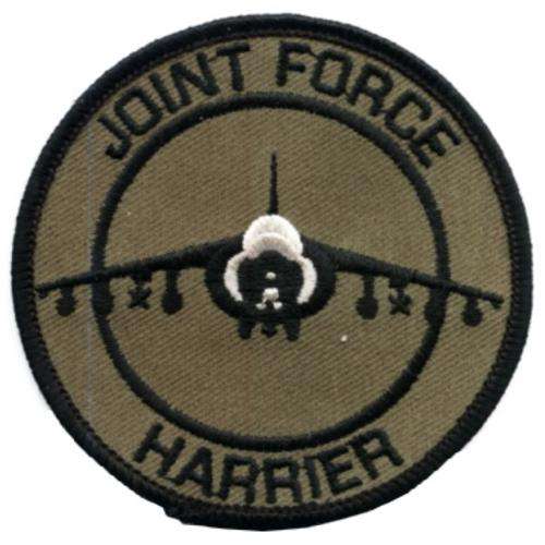 Royal Air Force -  Joint Force Harrier Sew-on Badge.