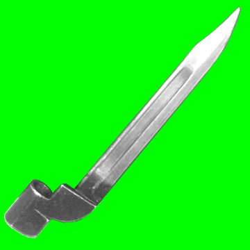 S.A.D.F. Bayonet - Scarce Type with 20cm Blade and Blood Line - Without Scabbard - Perfect Condition