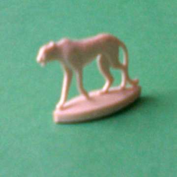 Coca- Cola Plastic Animal - set Of The 1961's - Cheetah.