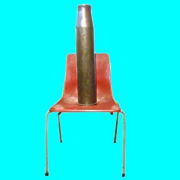 Second World War Canon Shell Casing 1942 CR LOT 715 37" GUN ECC.