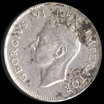 King George Half Crown - 1942.