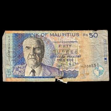 Bank Of Mauritius - 50 Rupees.