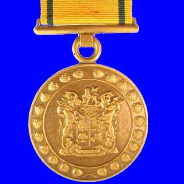 S.A. Prison Services Bronze Medal For Faithful Service - Unnamed.