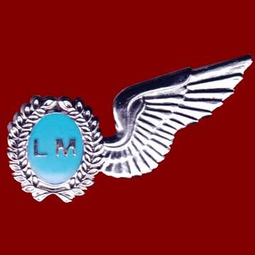 South African Air Force Load Master Half Wings - Full Size Badge.