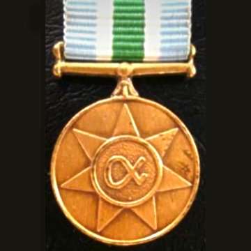 Unitas Miniature Medal with Ribbon.