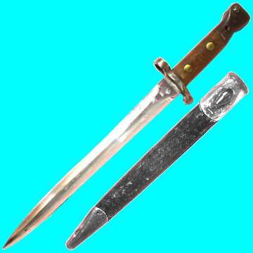 1902 British Wilkinson Bayonet with Scabbard.