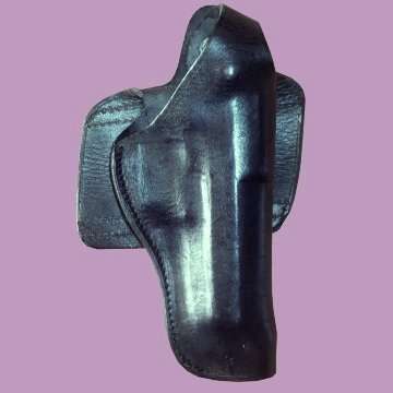 Leather Revolver Holster.