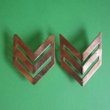 S.W.A.T.F - Metal Sergeant Stripes - Pair.