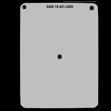 Border War Period Utility Stainless Steel Mirror Used By The S.A.N.D.F.