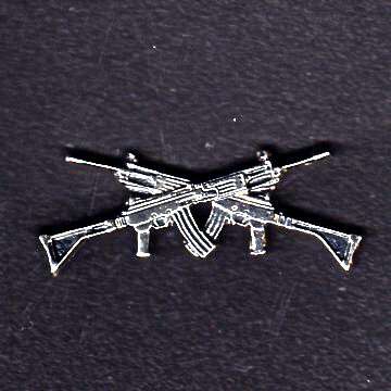 S.W.A.T.F. 1st Class Shottist Metal Breast Badge.