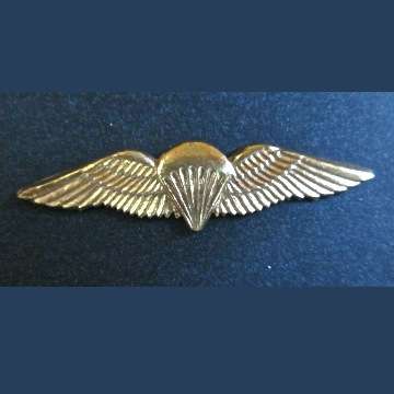 S.A Advance Paratrooper - Chromed Mess Dress Wing.