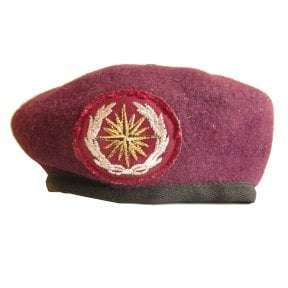 Special Forces Beret With Compass Rose Badge - In Current Use.