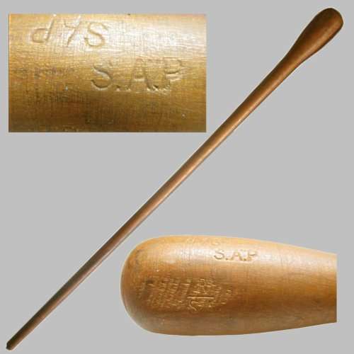 Apartheid Era - Old S.A.P Constables Knop Kierrie - Long Type.