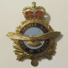 Royal Canadian Air Force Cap Badge.