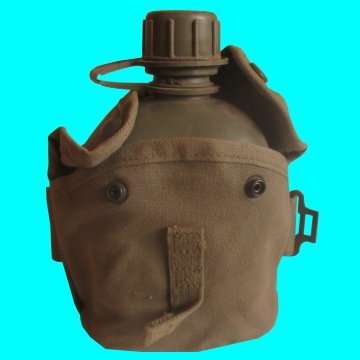 Border War Period - Water Bottle with Canvass Cover, Fire Bucket And Belt