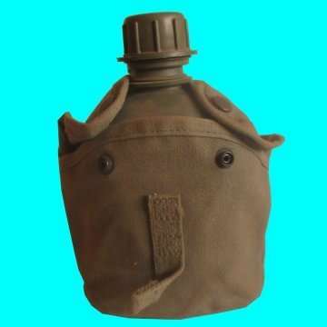 Border War Period - Water Bottle with Canvass Cover, Fire Bucket And Belt