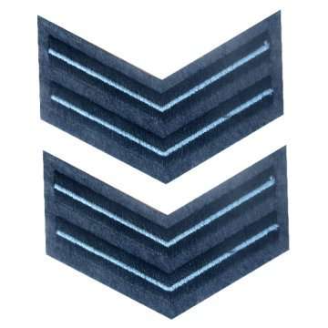 S.A.A.F Corporal Cloth Rank Chevron - Pair.